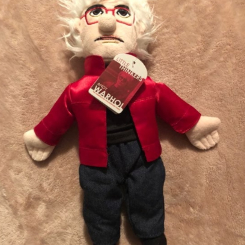 NWT Little Thinkers Andy Warhol Doll